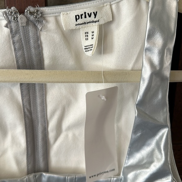 Faux Leather Corset Top - Picture 2 of 3